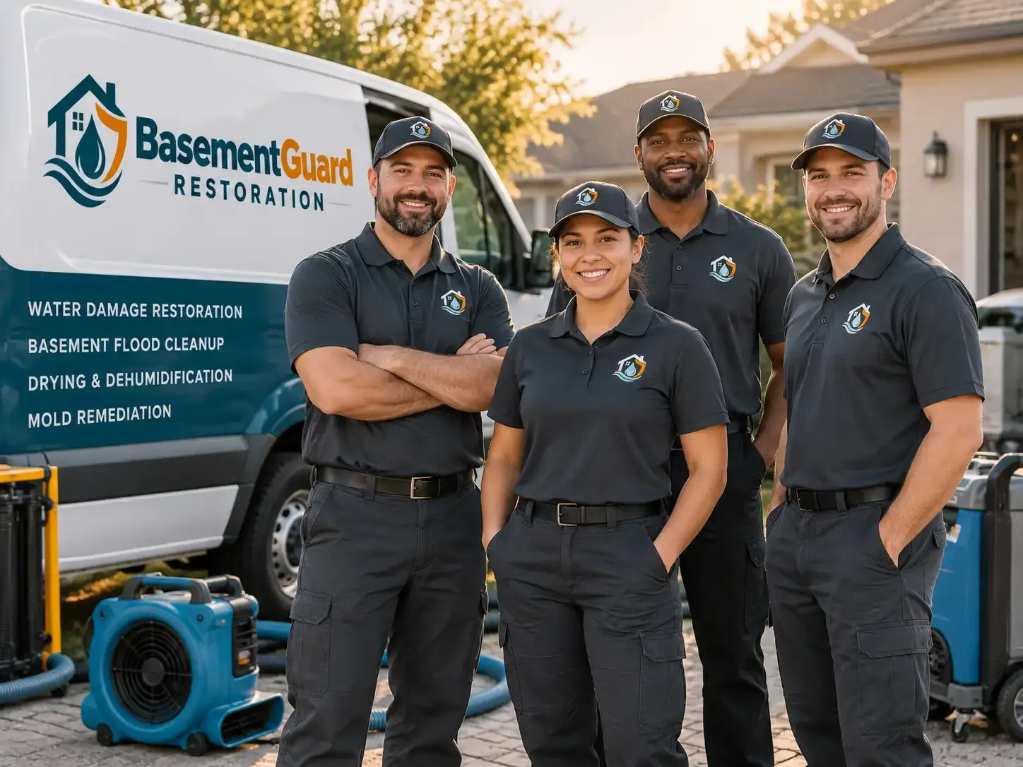 Basement Water Damage Restoration company in Silver City, IA